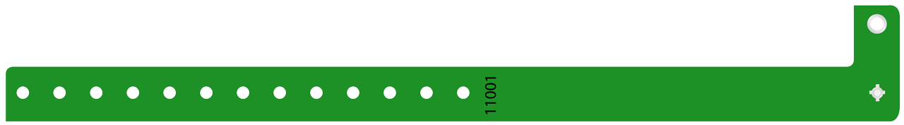 vinil soft verde grama www.brazaletes.com.ve