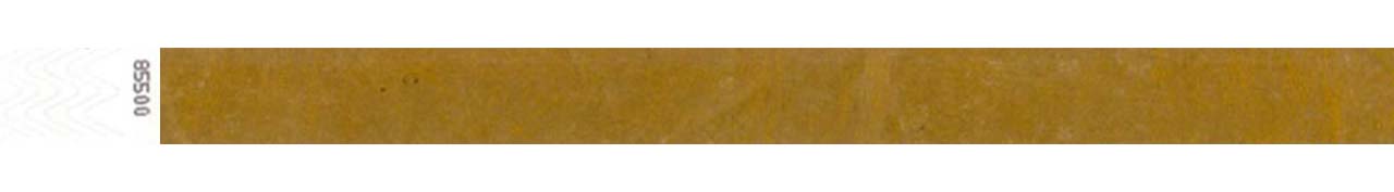 Tyvek 3/4 de pulgada color dorado www.brazaletes.com.ve